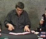 vidéo tour de magie cartes rayon laser