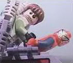 vidéo spiderman en LOGO vs octopus homme pieuvre