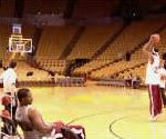 vidéo lebron james panier basket entrainement pub powerade