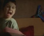 vidéo publicité pub l equipe enfant peur pleure crit hystérique