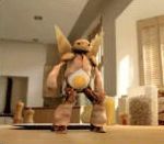 vidéo publicité pub danish alive with bacon taste parodie citroen c4 robot transformer avec petit dejeuner nourriture