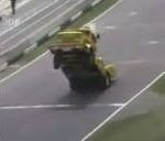 vidéo camion truck wheeling 2 roues accident