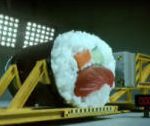 vidéo pub renault crash test crashtest nourriture saucisse allemagne sushi japon biscotte suède baguette france