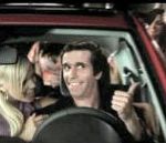 vidéo pub citroen happy days série télé richie fonzie nostalgie