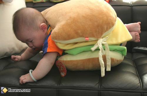 photo enfant bébé sandwich humour insolite