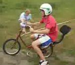 vidéo chute accident descente en petit vélo