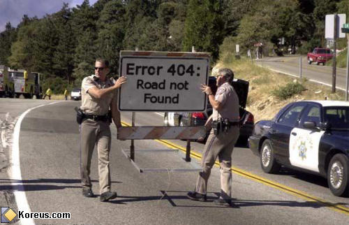 photo error 404 road not found image a lire pancarte panneau humour insolite