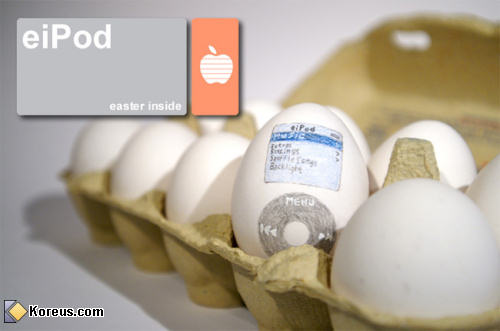 photo eipod kinder suprise oeuf easter inside informatique ordinateur humour insolite