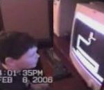 vidéo enfant peur trouille jeu flash tête surprise