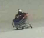 vidéo saut cascade caddie chute