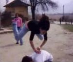 vidéo saute mouton blague chute tête