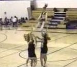 vidéo accident pom pom girl chearleader