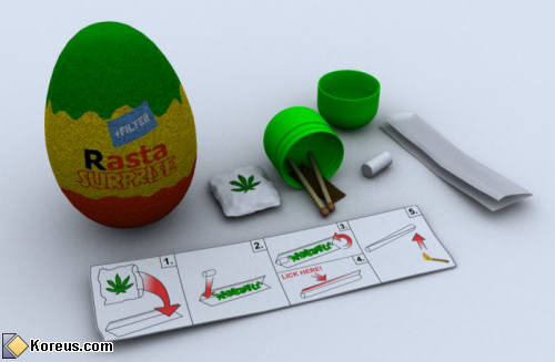 photo rasta surprise parodie kinder surprise humour insolite