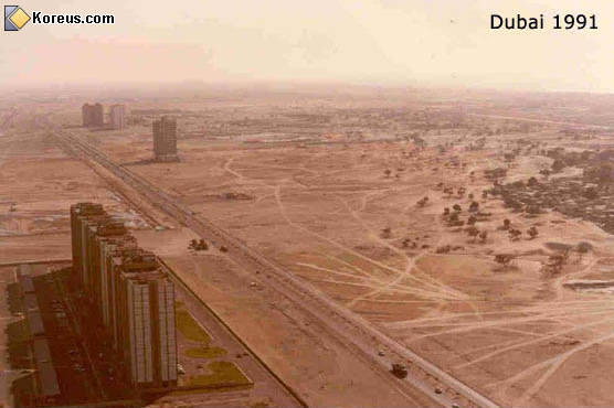 photo dubaï 1996 2005 désert ville immeubles humour insolite