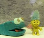 vidéo revanche blork animation pâte modeler serpent