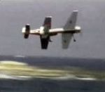 vidéo avion collision ralenti mer