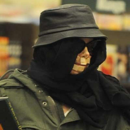 photo michael jackson sparadrap visage humour insolite