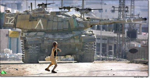 photo enfant tank humour insolite