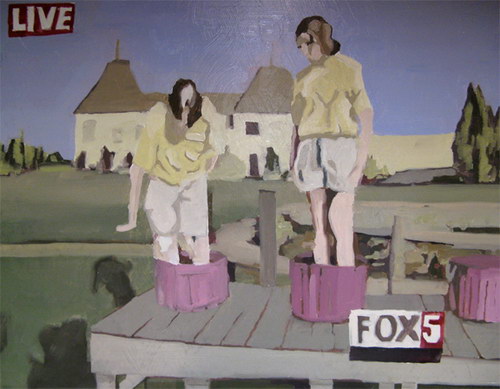 peinture buzz net vidéo virale Jeremiah Palecek