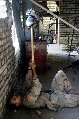 photo soldat casque sniper humour insolite