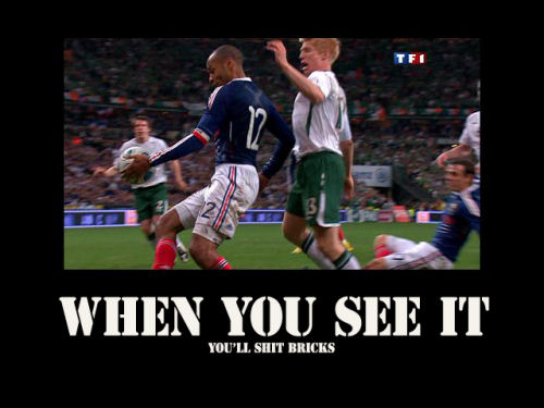 photo thierry henry main mind fuck