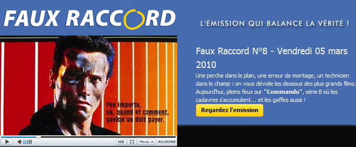 faux raccords allociné