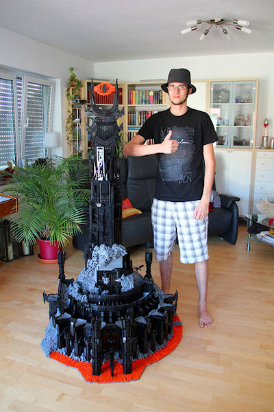 photo humour insolite oeil sauron lego