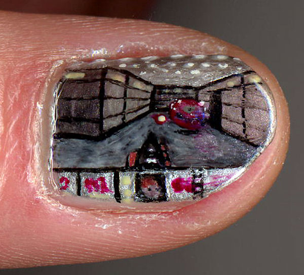 photo humour insolite doom ongle