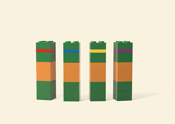 photo humour insolite lego tortues ninja