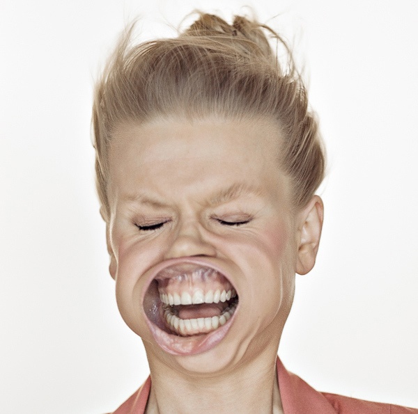 photo humour insolite blow job visage vent