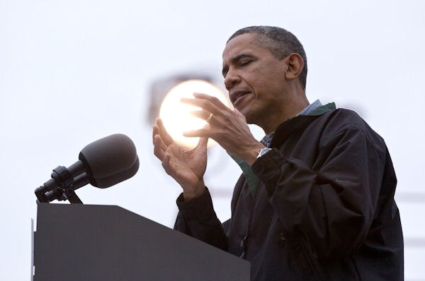 photo humour insolite obama boule cristal