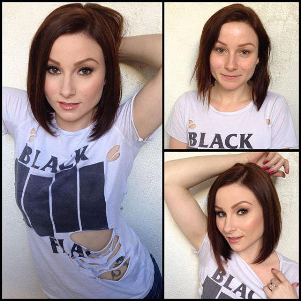 actrice porno avec sans maquillage Veruca James