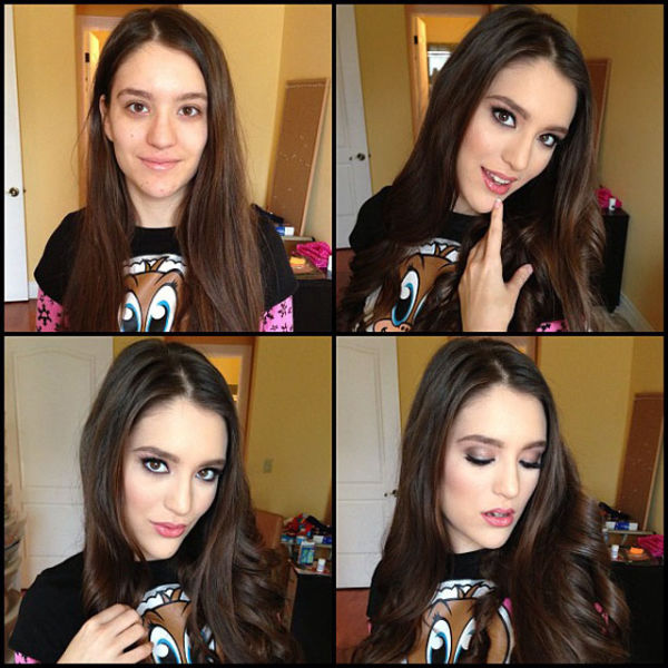 actrice porno avec sans maquillage Zarina Summers