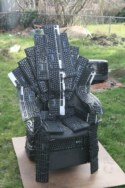 insolite clavier game nerd thrones trone