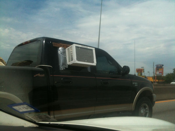 insolite climatisation fenetre voiture