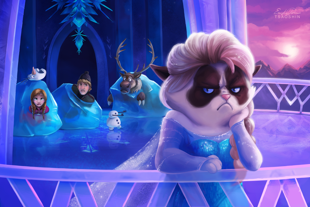 Le chat Grumpy Cat s'incruste dans les films Disney - Image