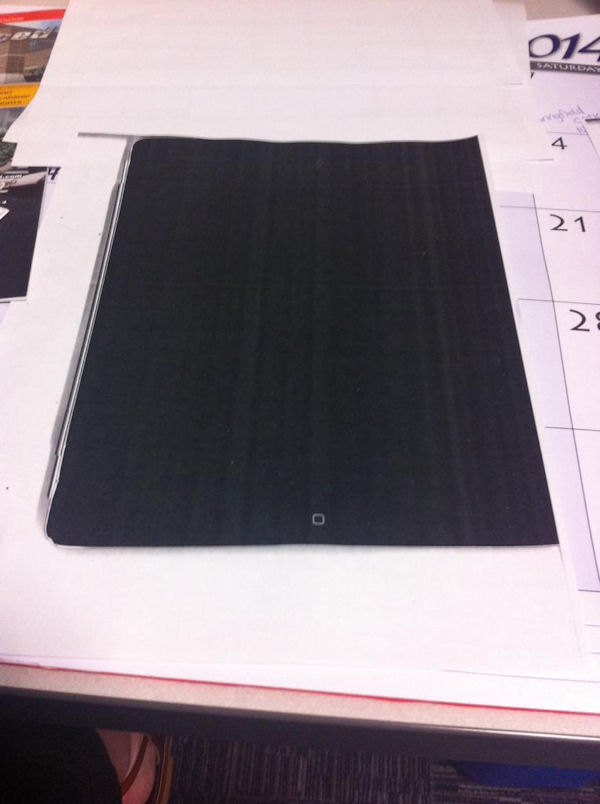 insolite ecran ipad photocopie photocopieuse