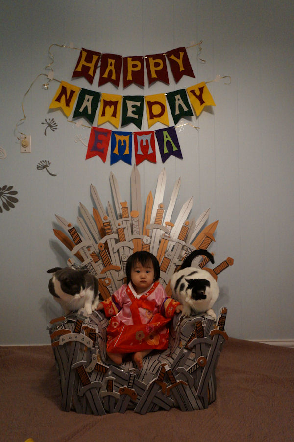 insolite anniversaire carton fer game thrones trone