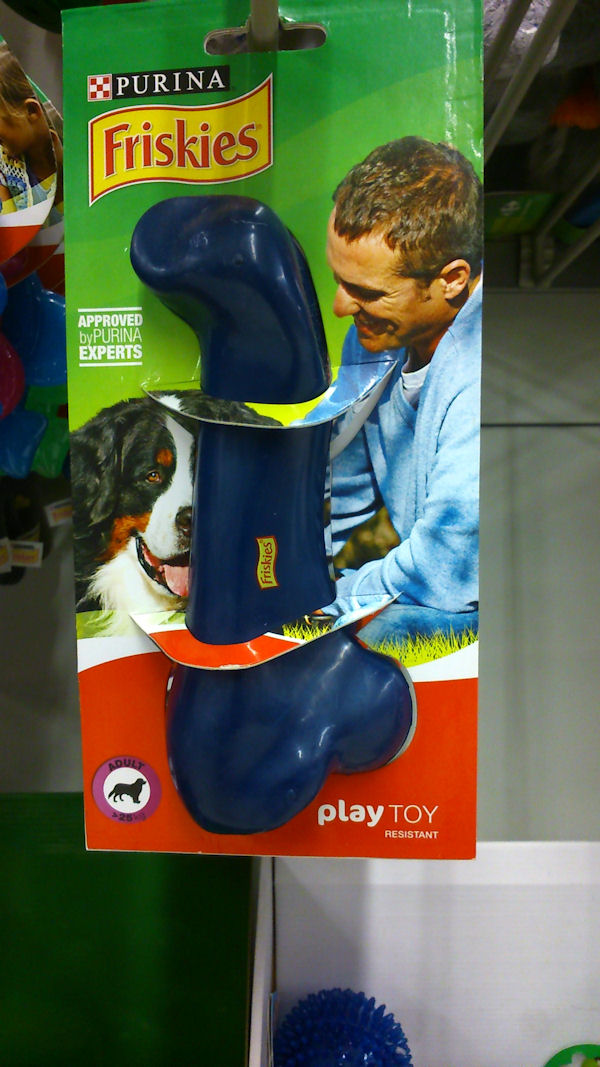 insolite chien jouet