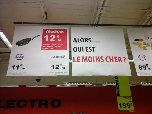 insolite auchan promotion