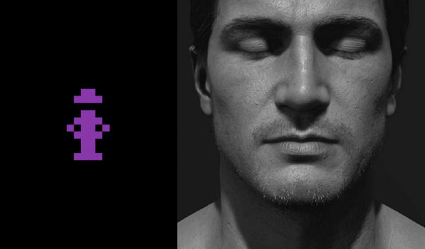 insolite evolution jeu-video personnage ps4