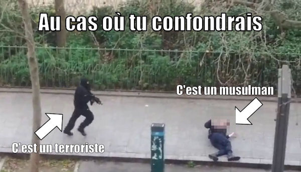 insolite amalgame difference musulman terroriste