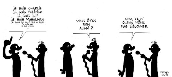 insolite charlie hebdo rom