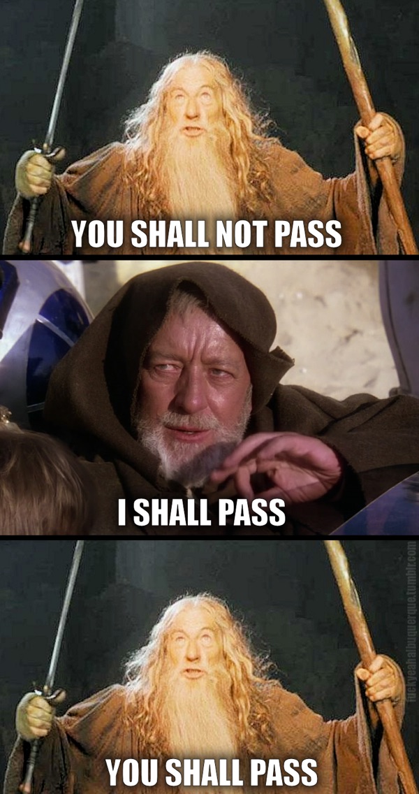 insolite force gandalf kenobi obi-wan