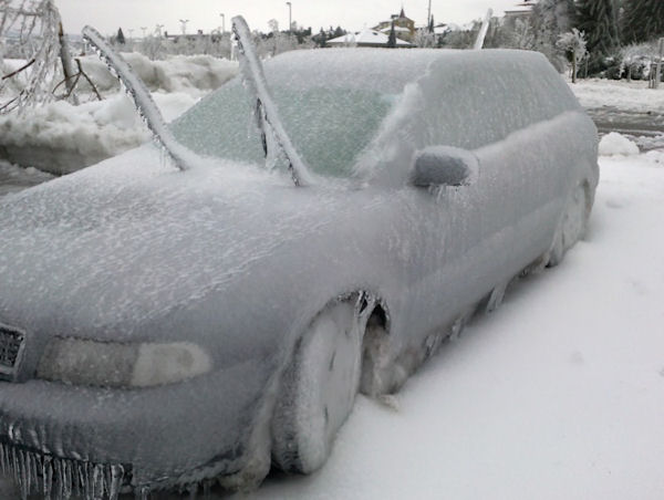 insolite essuie-glace gel voiture