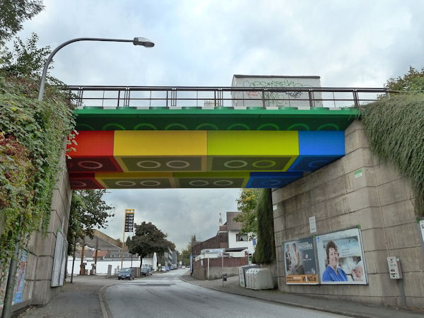 insolite lego pont