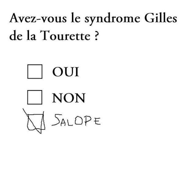 insolite gilles question syndrome tourette