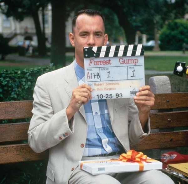 insolite clap film forrest gump