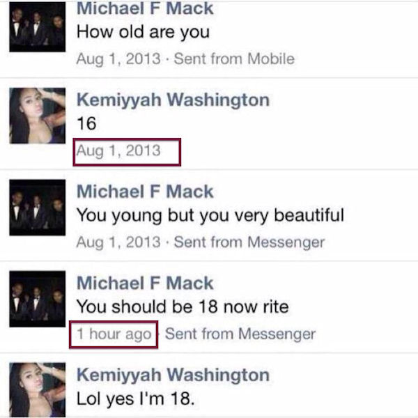 insolite age determination fille patience