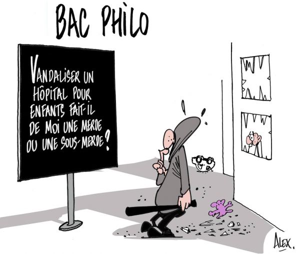 insolite bac casseur philosophie question
